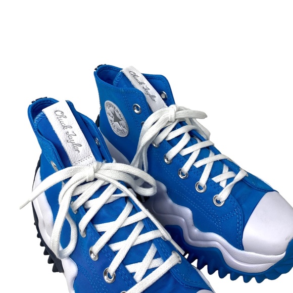 Converse Run Star Motion CX Platform Women's Shoes Canvas Blue Sneakers A03078C - Picture 6 of 9